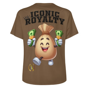 Iconic Royalty Crown IR Happy Money Bag allstar baseball jersey