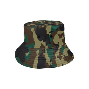 Army Camouflage King Life Men's Bucket Hat