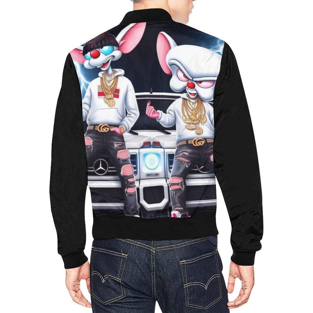 Crown IR Pinky and the Brain Bomber Jacket