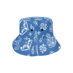 Iconic Royalty Blue Bandana Bucket Hat