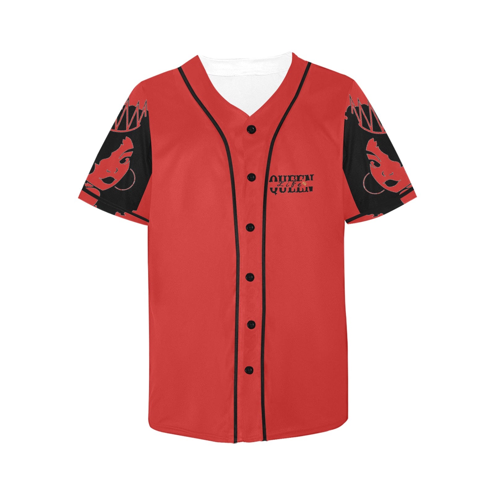 Queen Life Crown Diva Baseball Jersey