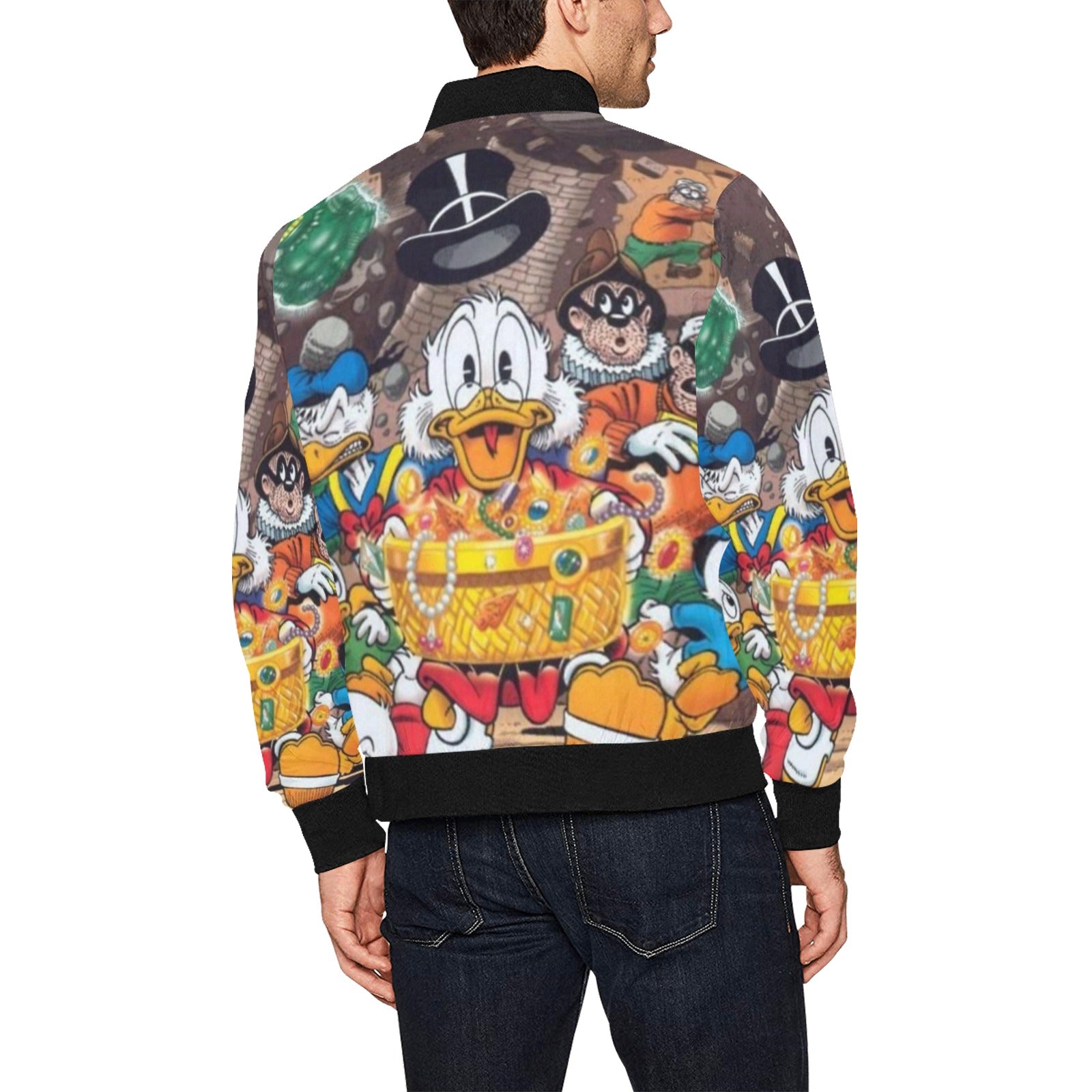 DUCKTALES All Over Print Bomber Jacket