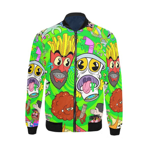 AQUA TEEN HUNGER FORCE All Over Print Bomber Jacket