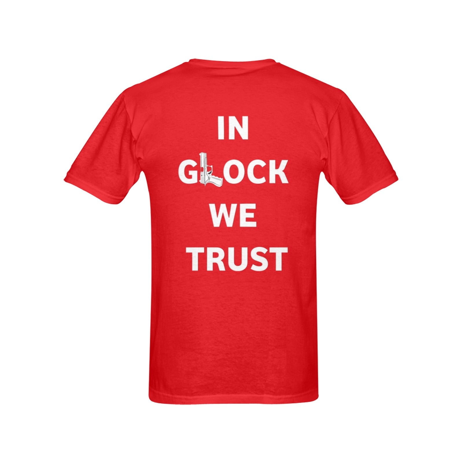 In Glock We Trust Men's T-shirt 100% Cotton