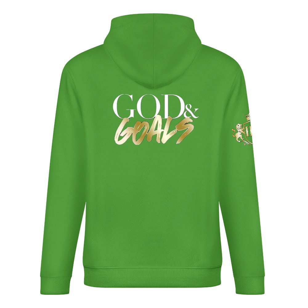 GOD & GOALS 100% cotton hoodie