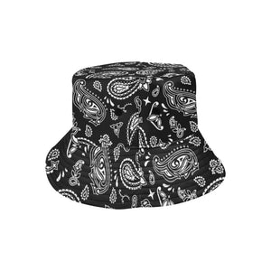Iconic Royalty Black Bandana Bucket Hat