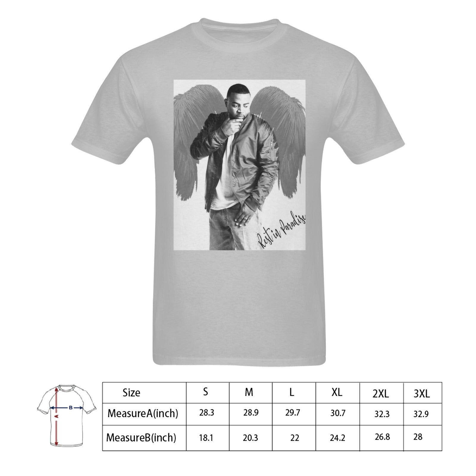 Angel Rest In Paradise T-shirt