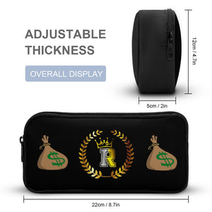 Royalty Crown IR Money Bag Stackin Three piece Backpack, Lunch Bag & Pencil Case set combination