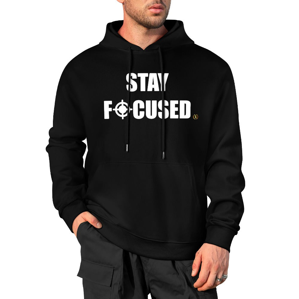 STAY FOCUSED 100% cotton hoodie