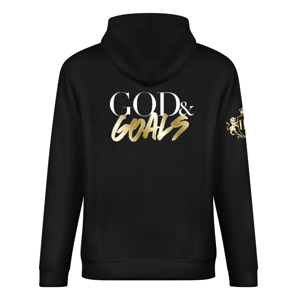 GOD & GOALS 100% cotton hoodie