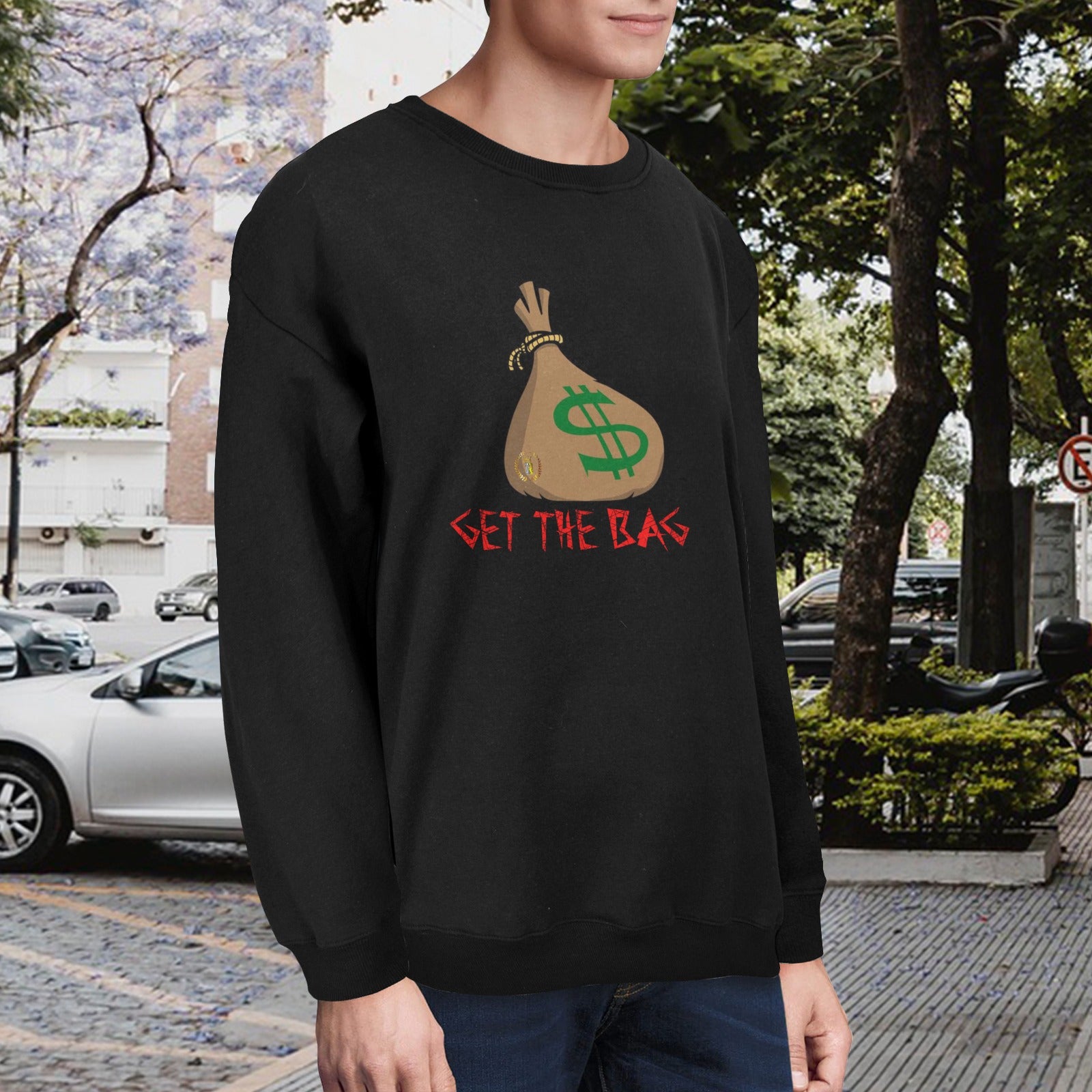 GET THE BAG Unisex Fleece Sweatshirt