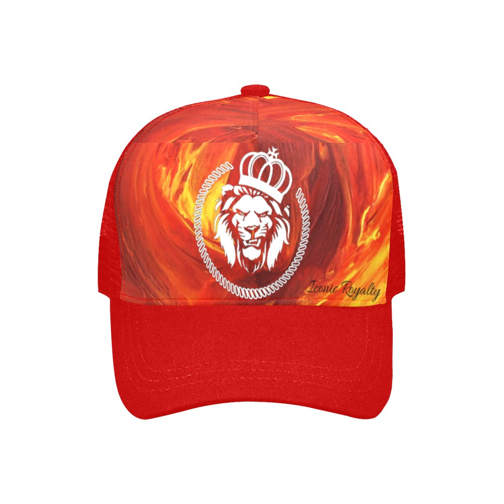 Iconic Royalty Crown Lion Baseball Cap