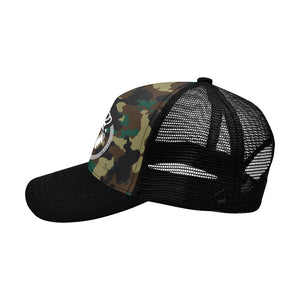 Iconic Royalty Crown Lion Camouflage Baseball Cap
