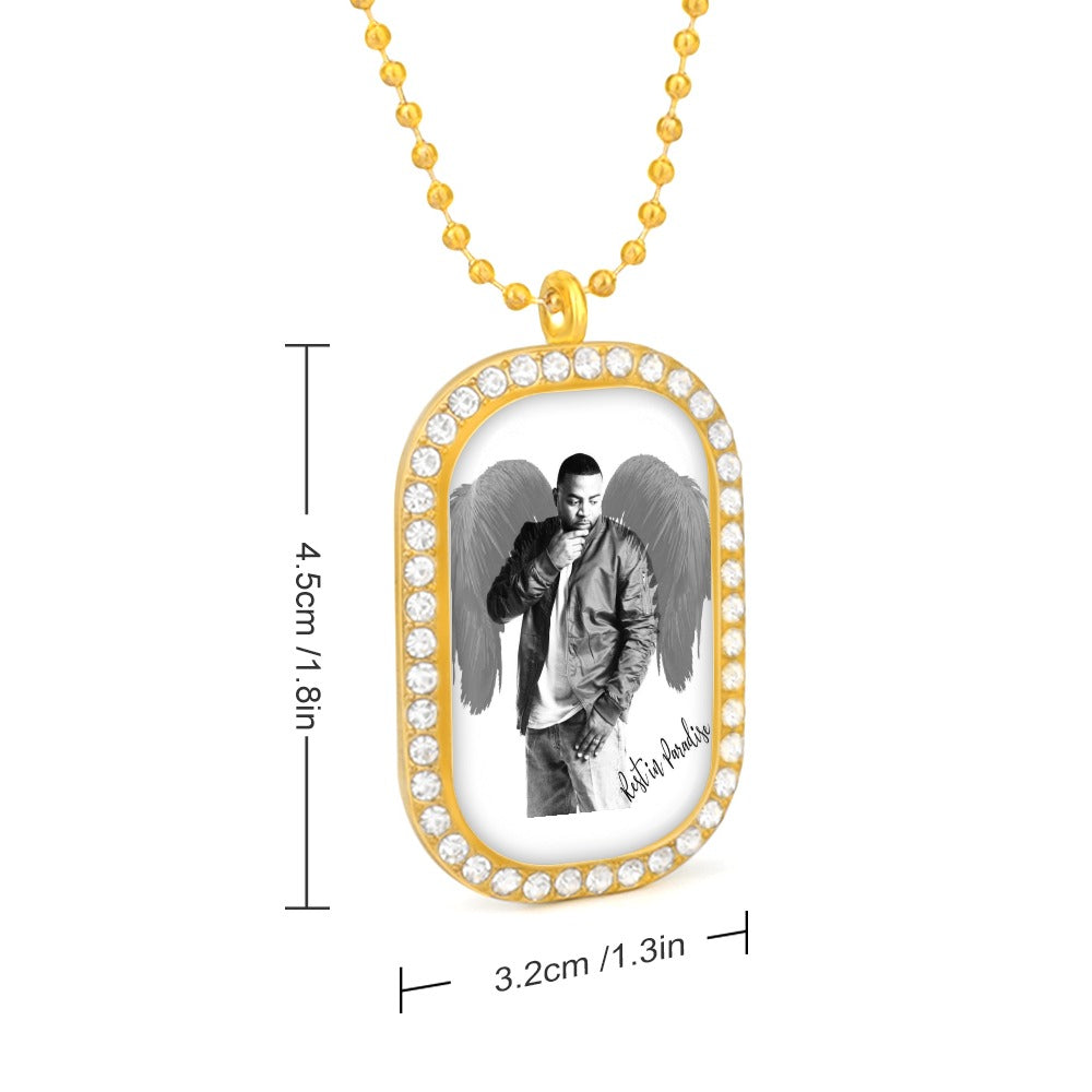 Angel Rest In Paradise Necklace
