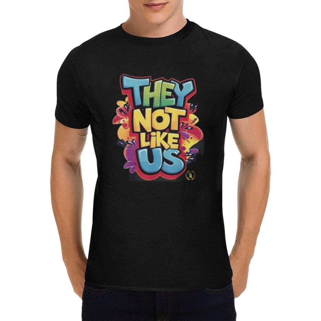 They Not Like Us Royalty Crown IR  T-shirt 100% Cotton