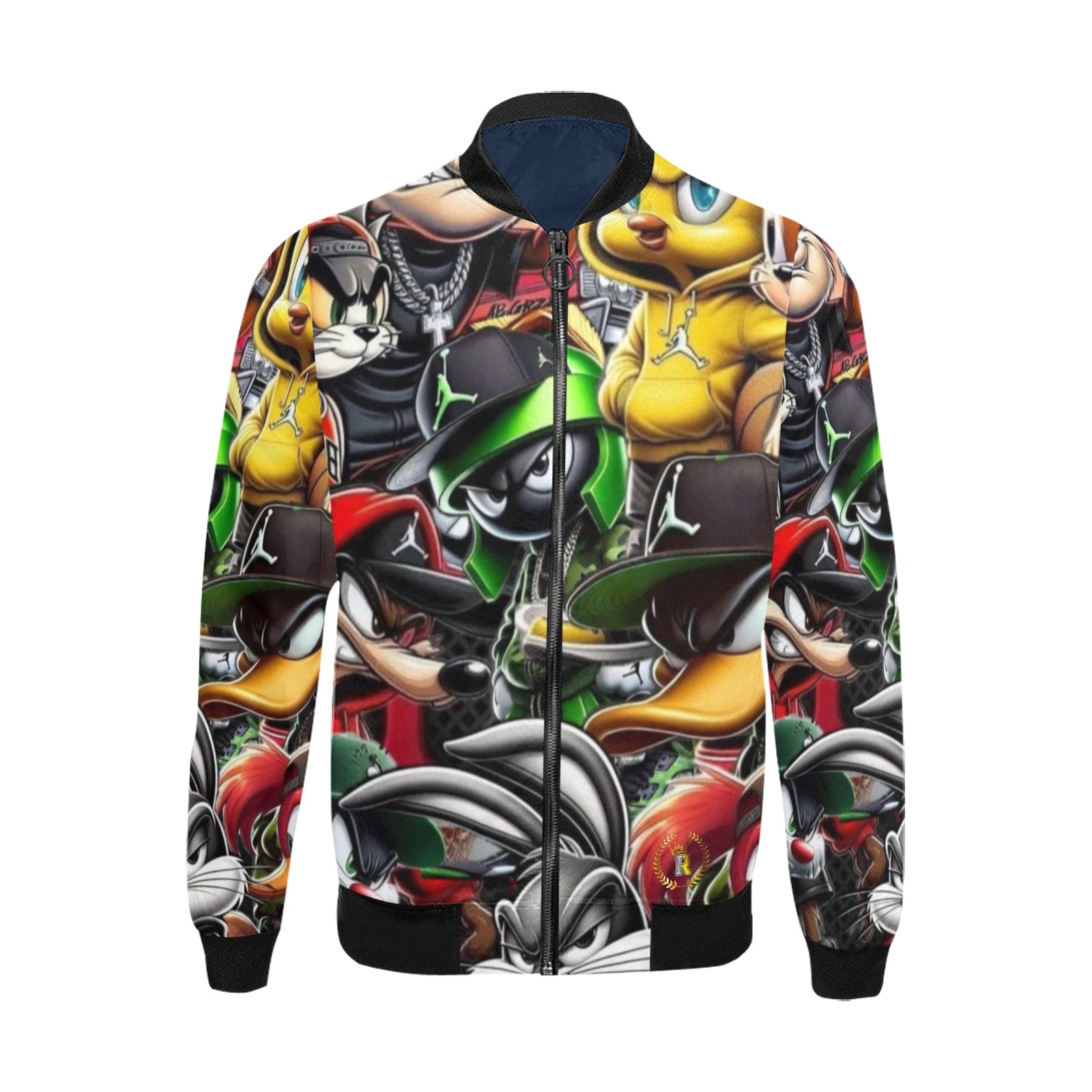LOONEY TUNES All Over Print Bomber Jacket