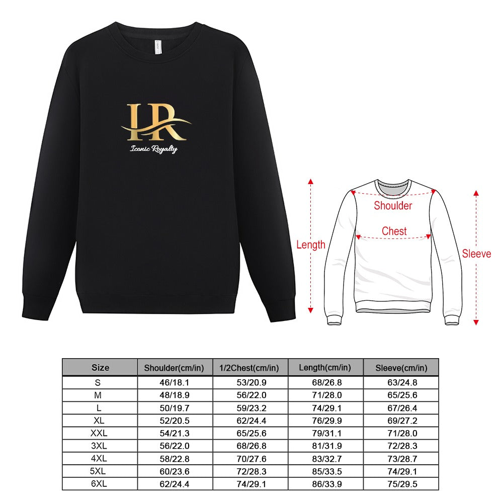 IR Iconic Royalty Men's Heavy Cotton Long Sleeve