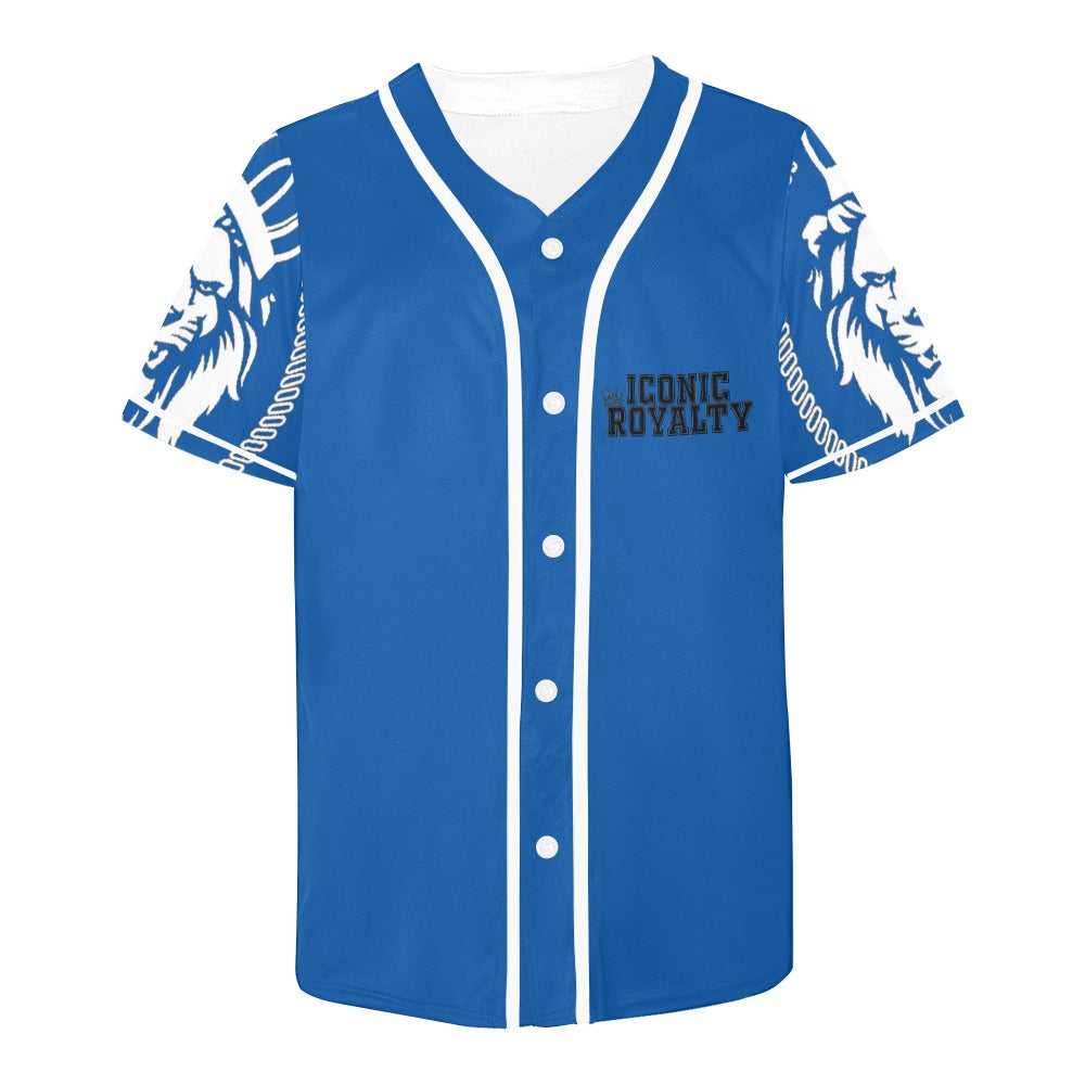 Iconic Royalty Crown Lion Baseball Jersey