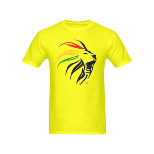 Rasta Lion Crown I.R. T-shirt 100% Cotton