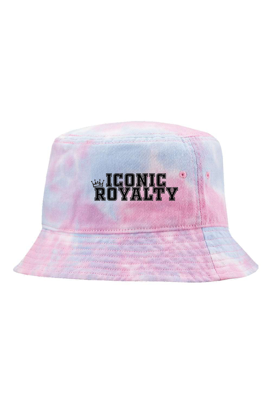 Iconic Royalty Cotton Candy Tie-Dye Bucket Cap