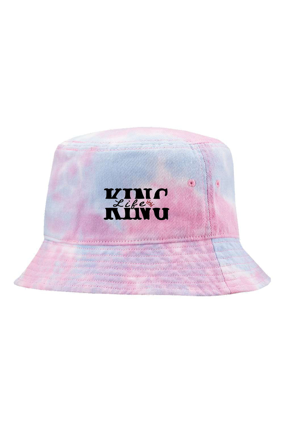 King Life Cotton Candy Tie-Dye Bucket Cap