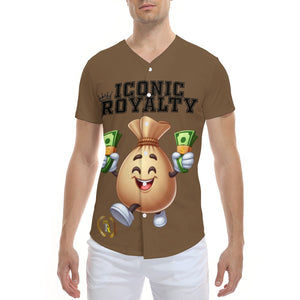 Iconic Royalty Crown IR Happy Money Bag allstar baseball jersey