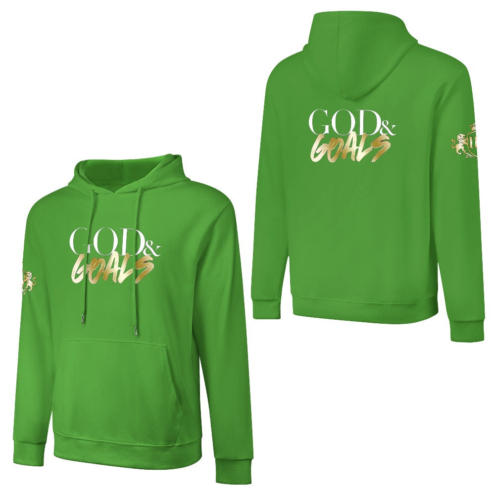 GOD & GOALS 100% cotton hoodie