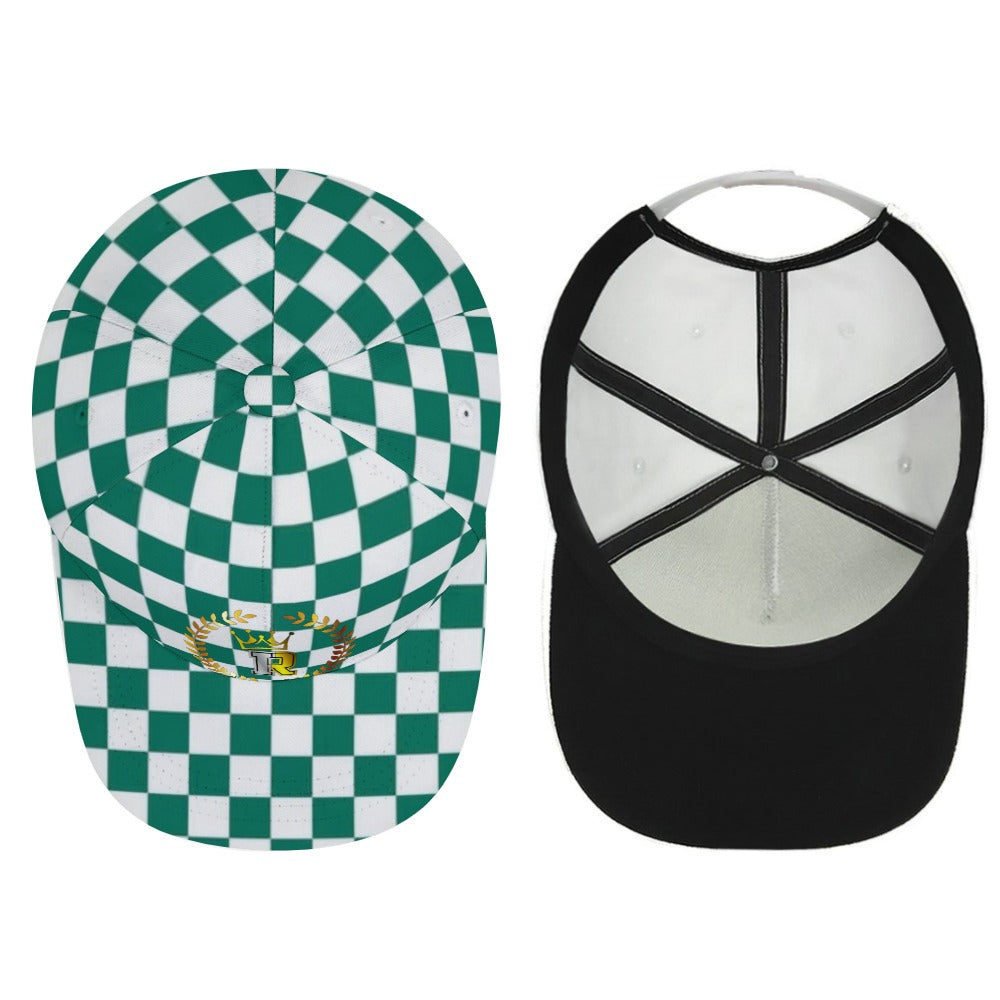 Royalty Crown IR Checkered Baseball Cap