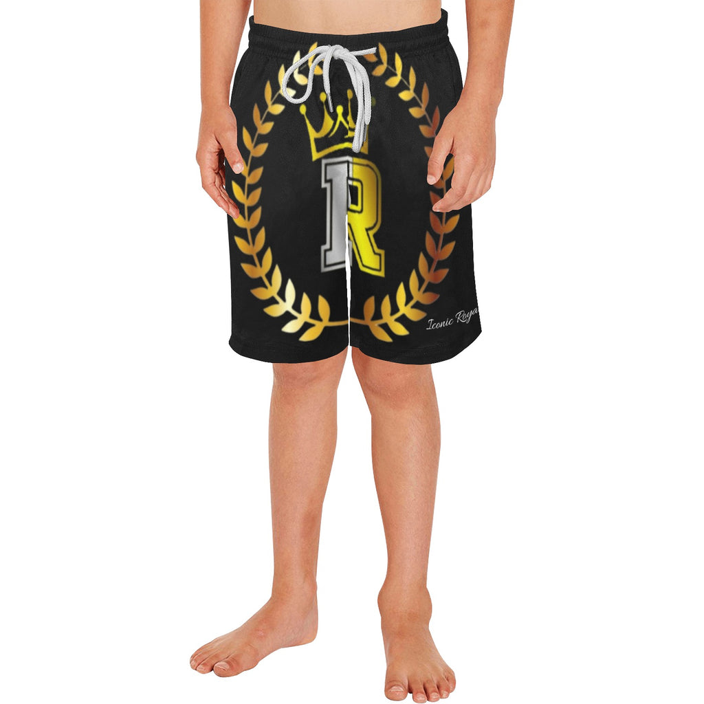 Royalty Crown I.R. Boys' Causal Beach Shorts