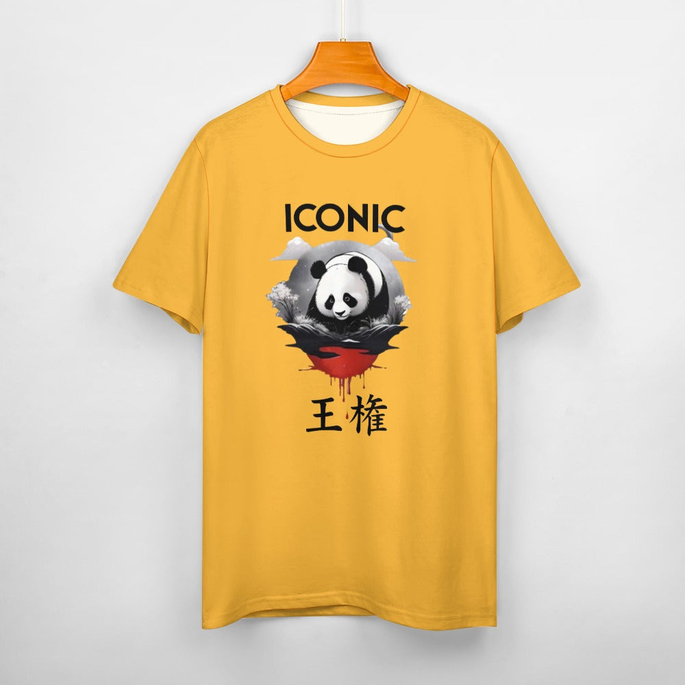 Iconic Royalty Japanese Panda Collection Cotton T-shirt