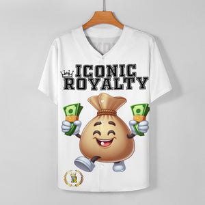 Iconic Royalty Crown IR Happy Money Bag allstar baseball Jersey