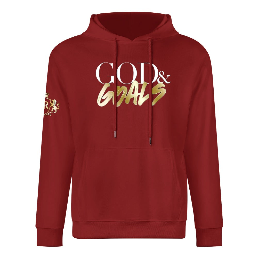 GOD & GOALS 100% cotton hoodie