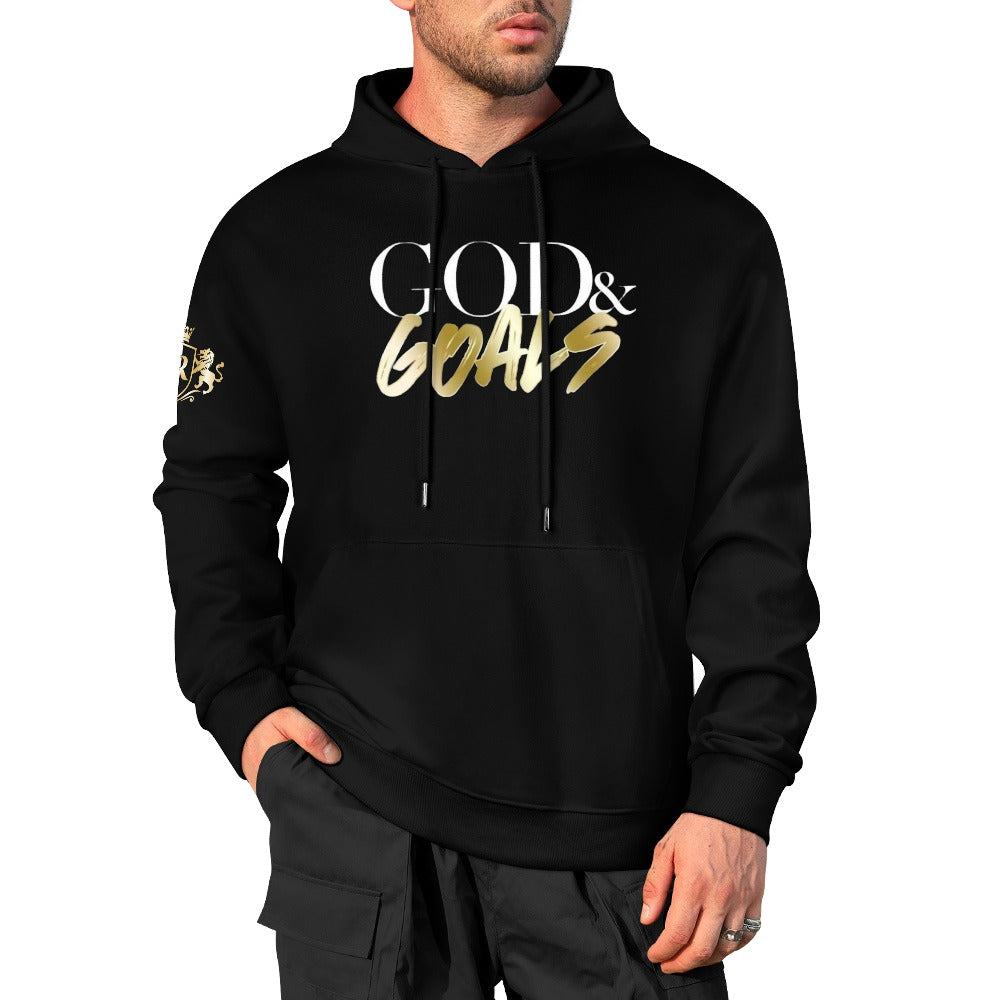 GOD & GOALS 100% cotton hoodie
