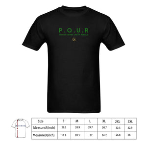 P.O.U.R Provide Offer Uplift Rebuild Royalty Crown I.R. T-shirt 100% Cotton