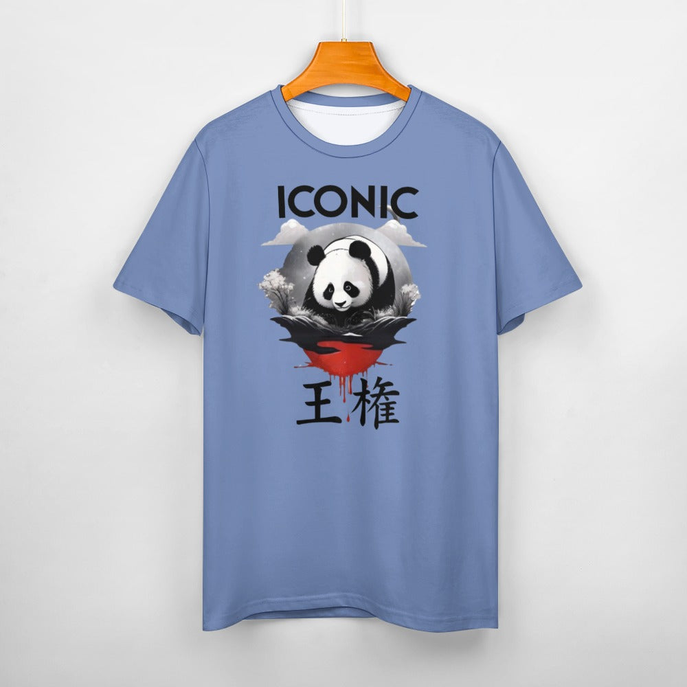 Iconic Royalty Japanese Panda Collection Cotton T-shirt