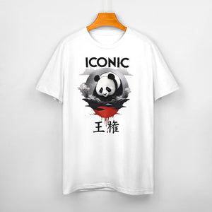 Iconic Royalty Japanese Panda Collection Cotton T-shirt