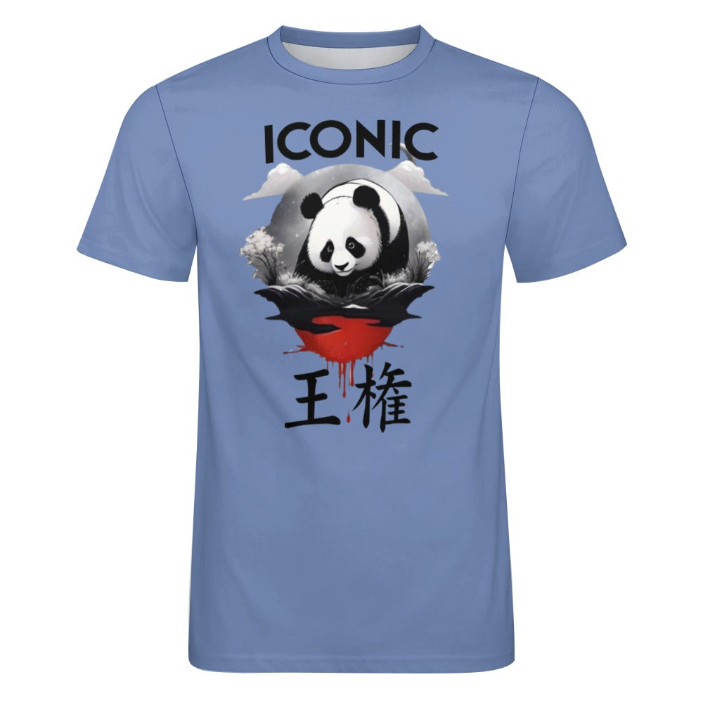 Iconic Royalty Japanese Panda Collection Cotton T-shirt