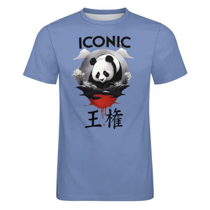 Iconic Royalty Japanese Panda Collection Cotton T-shirt