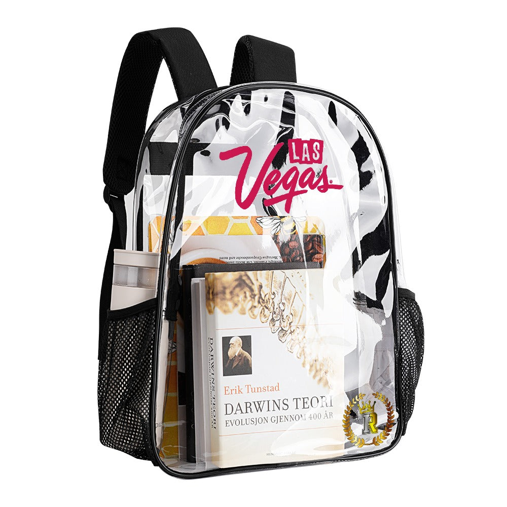 LAS VEGAS Royalty Crown I.R. Transparent Bag