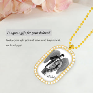 Angel Rest In Paradise Necklace