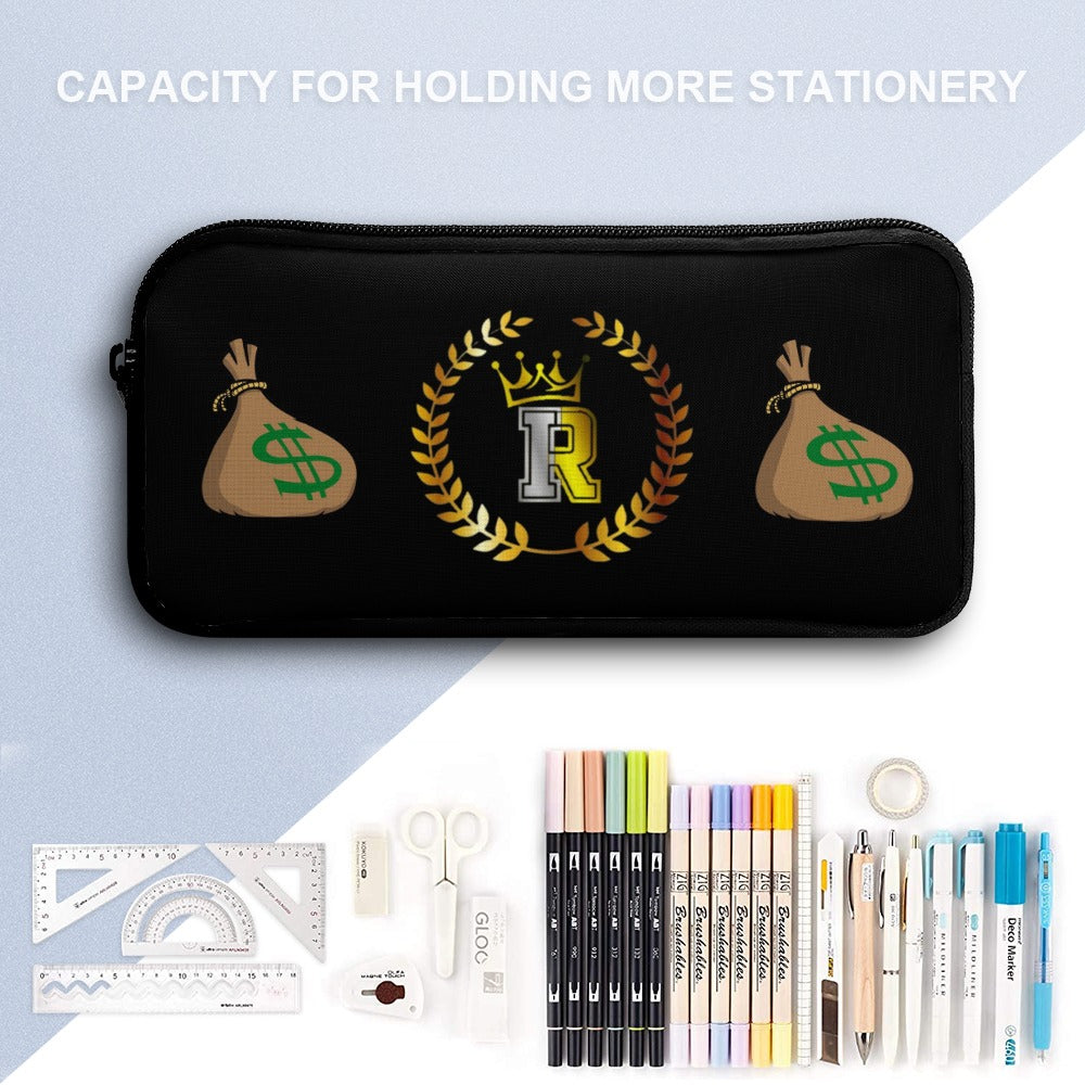 Royalty Crown IR Money Bag Stackin Three piece Backpack, Lunch Bag & Pencil Case set combination