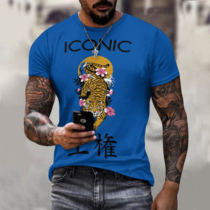 Iconic Royalty Japanese Collection Cotton T-shirt