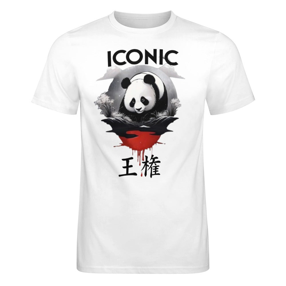 Iconic Royalty Japanese Panda Collection Cotton T-shirt