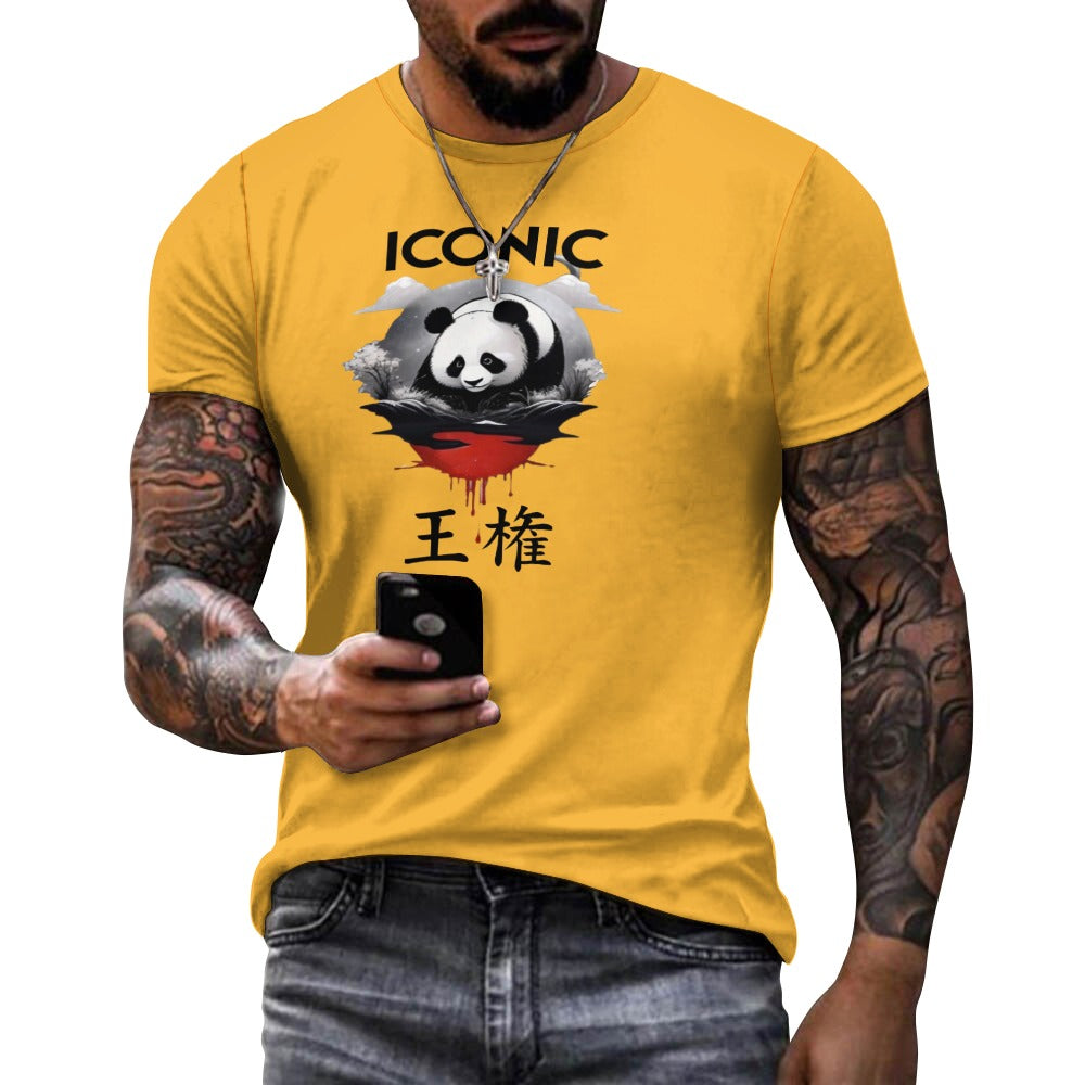 Iconic Royalty Japanese Panda Collection Cotton T-shirt