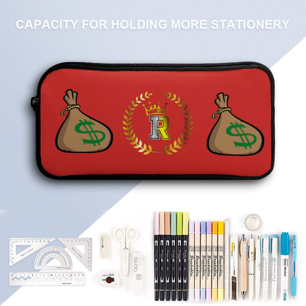 Royalty Crown IR Money Bag Stackin Three piece Backpack, Lunch Bag & Pencil Case set combination
