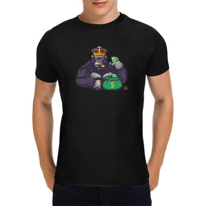 Royalty Crown I.R. Money Bag Gorilla T-shirt