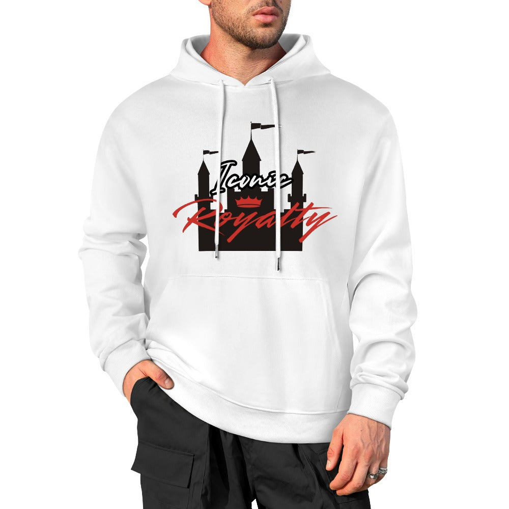 Iconic Royalty Castle cotton hoodie