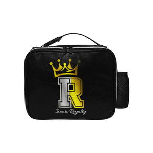 Iconic Royalty Crown I.R PU Leather Lunch Bag