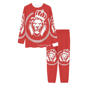 Iconic Royalty Crown Lion Pajama Set