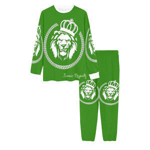 Iconic Royalty Crown Lion Pajama Set